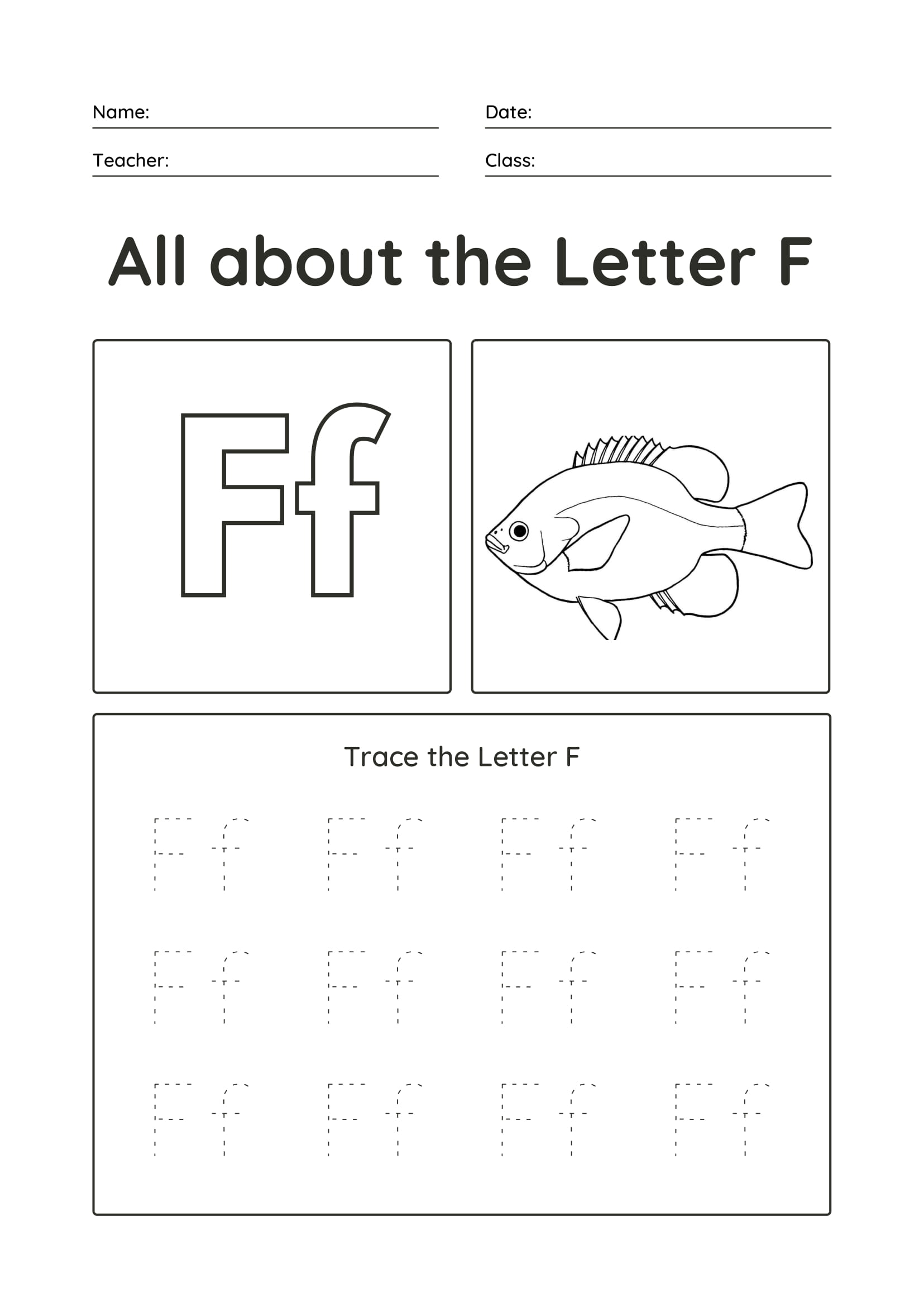 letter-f-tracing-worksheet-preschool-worksheets-crafts-pinterest